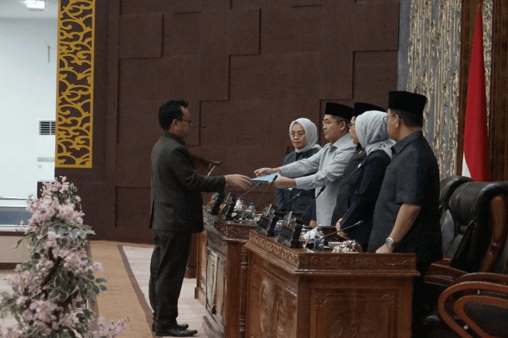 DPRD Kota Jambi Gelar Paripurna Penyampaian Akhir Fraksi