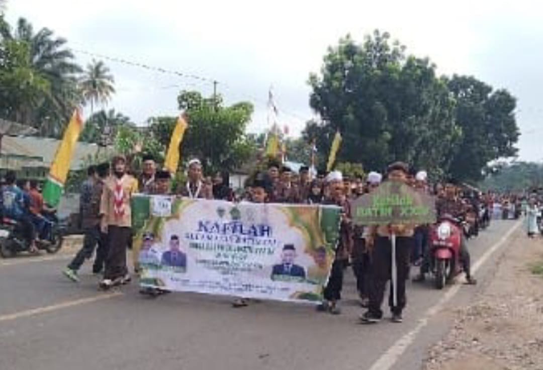pawai ta’aruf Musabaqoh Tilawatil Quran (MTQ) ke-54 tingkat Kabupaten Batanghari