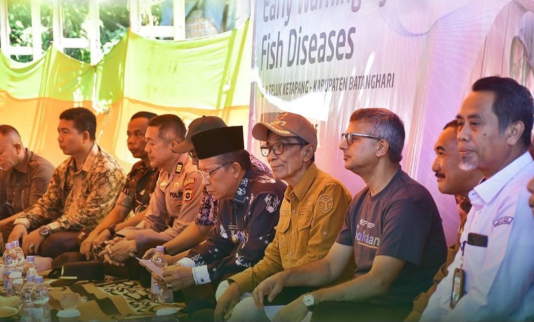 Wabup Bakhtiar Sambut Kunker FAO dan Dirjen Perikanan di Desa Teluk Ketapang