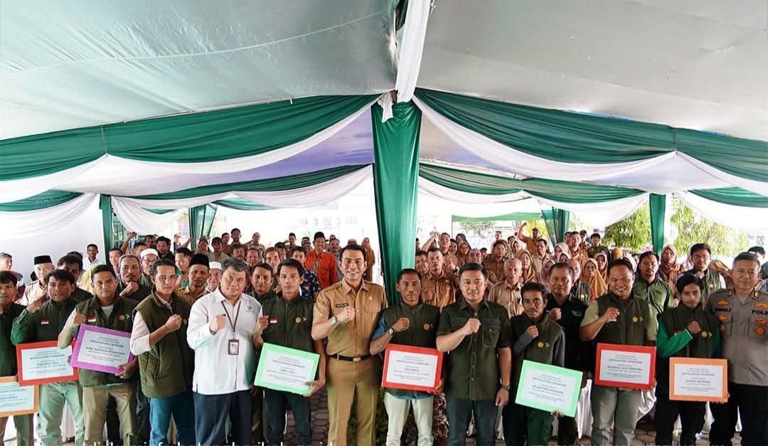 Bupati Batang Hari Mhd.Fadhil Arief menghadiri kegiatan Temu Teknis Petani 2025