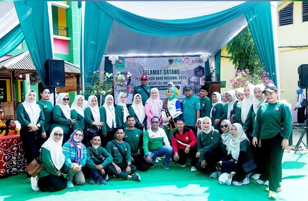 Peringatan Hari Anak Nasional ke-41 di SDN 13/1 Muara Bulian