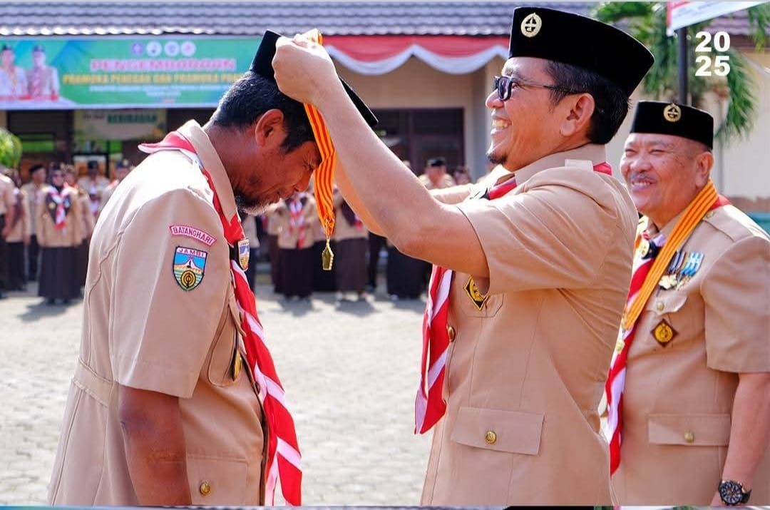 Peringatan Hari Pramuka ke-64 tahun 2025 di Lapangan Candika