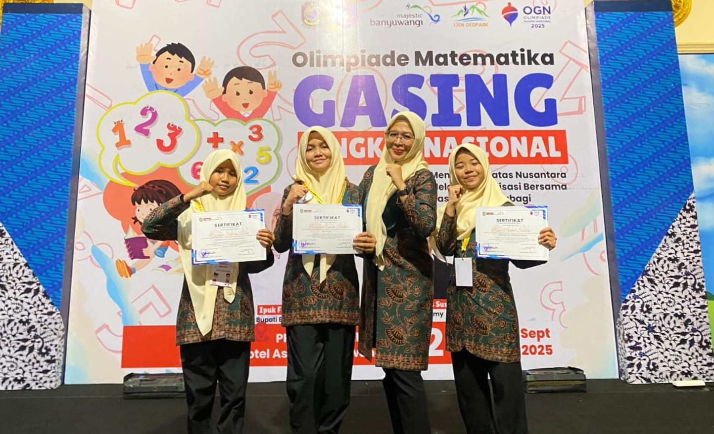 Tim Olimpiade Matematika Gasing Kabupaten Batang Hari