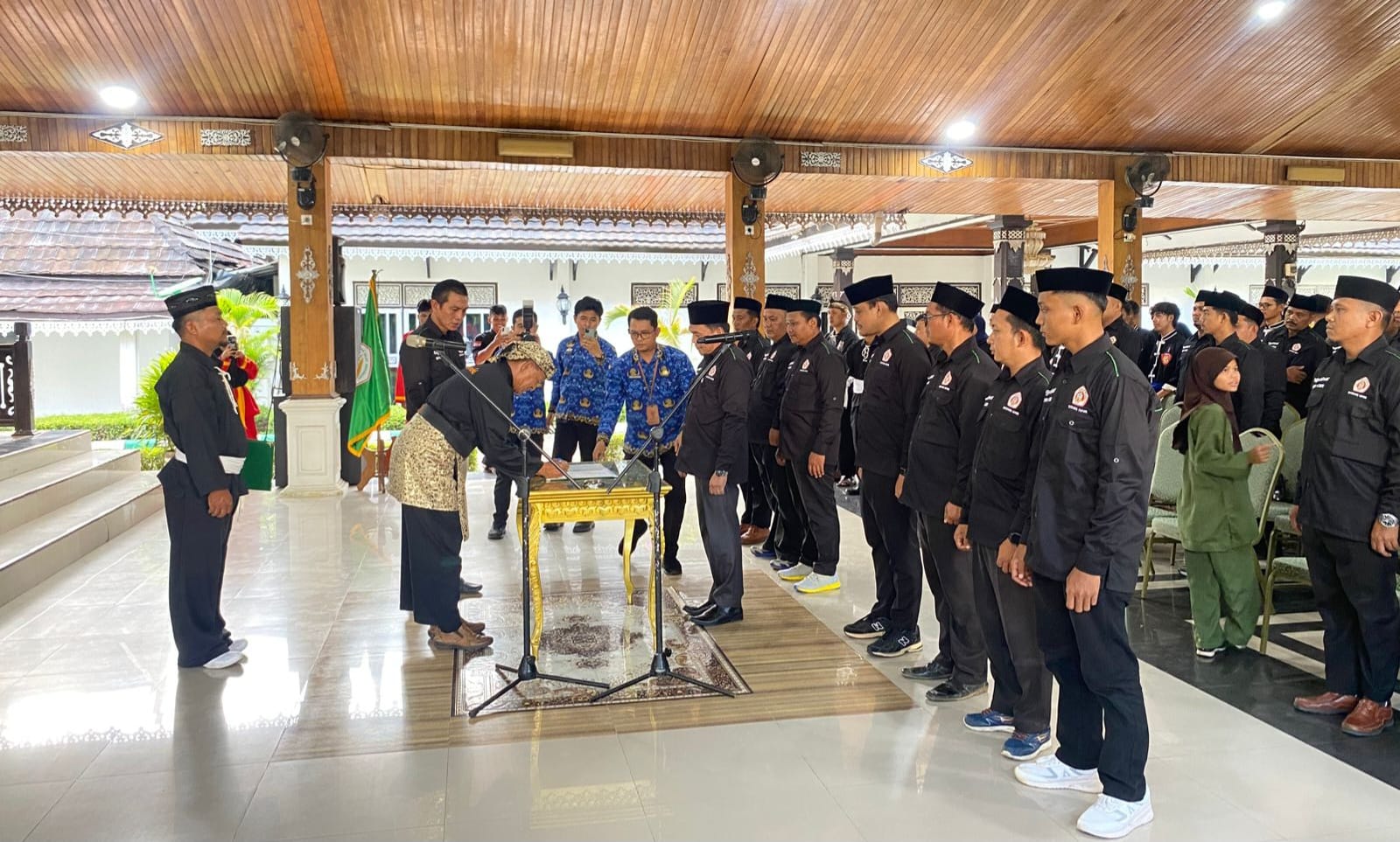 pelantikan pengurus Ikatan Pencak Silat Indonesia (IPSI) Kabupaten Batang Hari masa bakti 2025 - 2029