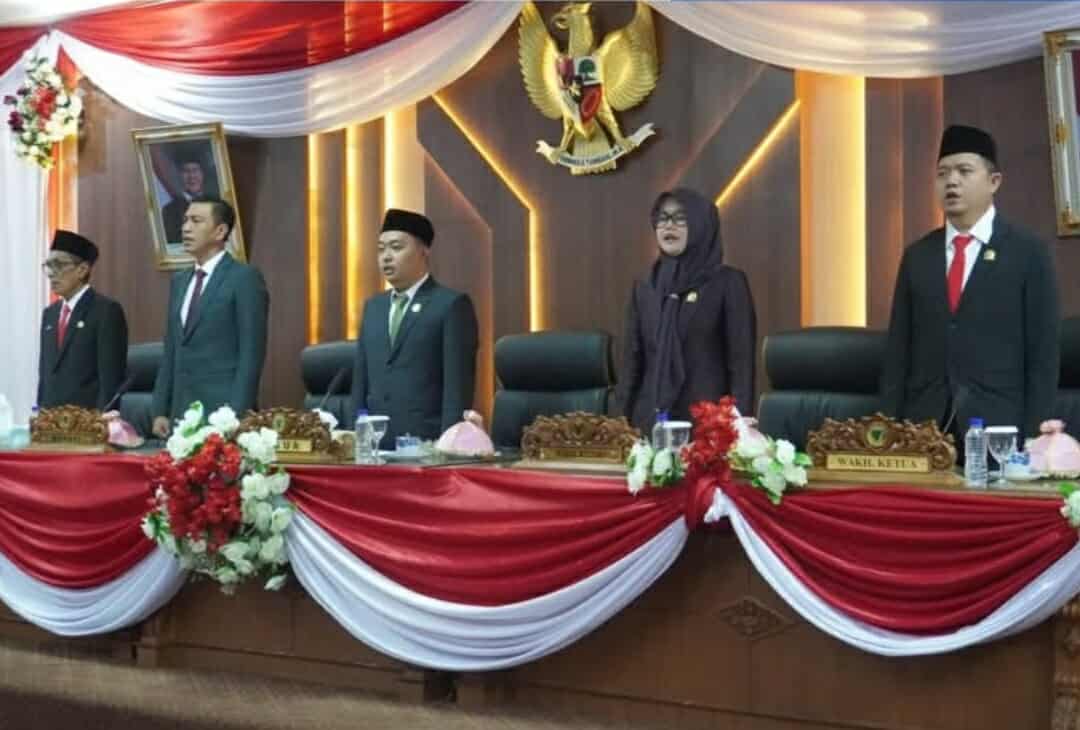 DPRD Kabupaten Batang Hari menggelar sidang paripurna dengan agenda mendengar pidato kenegaraan Presiden RI Prabowo Subianto