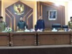 rapat paripurna dalam rangka penyampaian nota pengantar Laporan Keuangan Pemerintah Daerah (LKPD) Batang Hari tahun anggaran 2024
