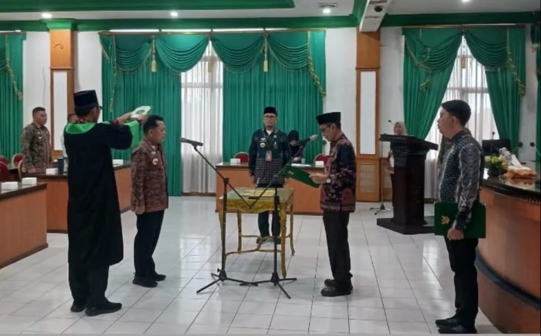 Wabup Bakhtiar Lantik Pj Sekda Batang Hari