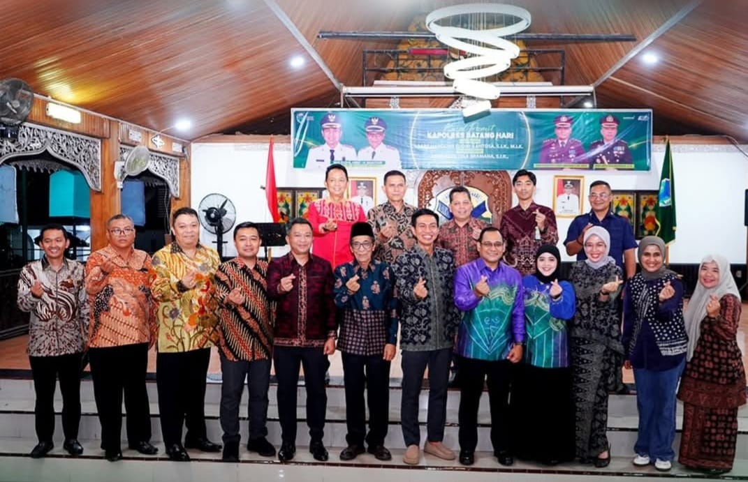 acara kenal pamit Kepala Kepolisian Resor Batang Hari