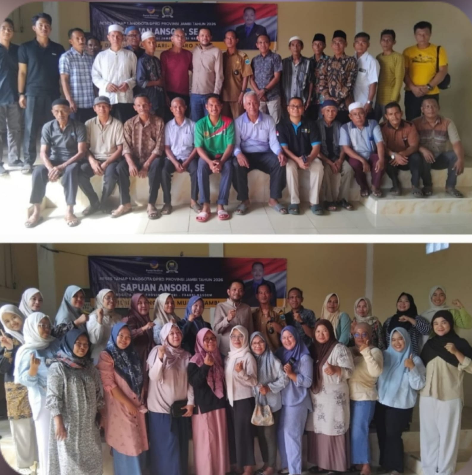 WhatsApp Image 2026-02-03 at 18.07.56 Anggota DPRD Provinsi Jambi Sapuan Ansori Gelar saat menggelar Reses Tahap I 2026 di Desa Aro.