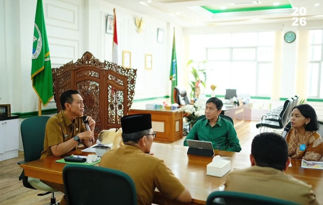 Bupati Batang Hari Mhd. Fadhil Arief, menerima audiensi UNICEF Indonesia