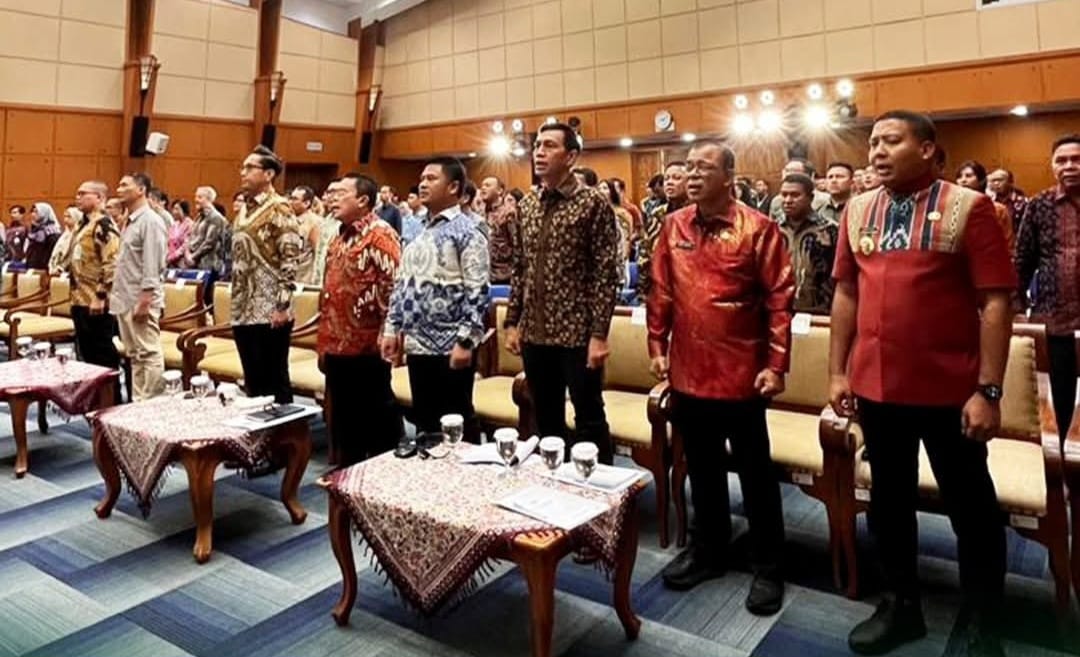 Bupati Batang Hari, Mhd Fadhil Arief, tampil sebagai narasumber dalam kegiatan nasional bertajuk Pencanangan Kolaborasi Multipihak