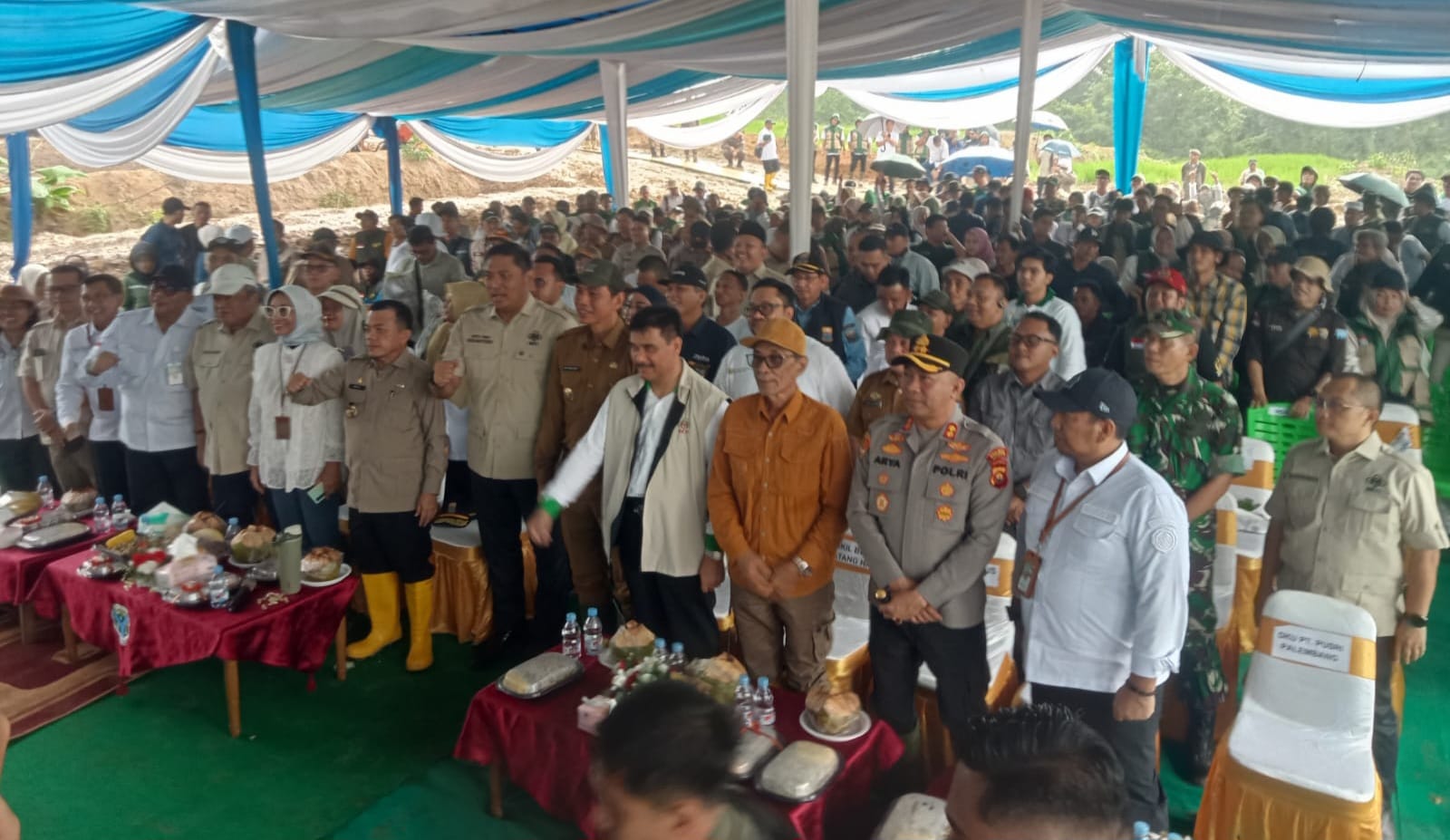 Tanam Padi Serempak di Kabupaten Batang Hari