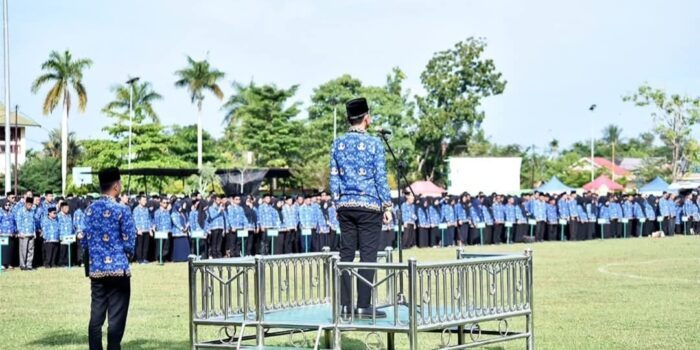 Peringatan Hari Pendidikan Nasional (Hardiknas) ke-78 tahun 2026 di Lapangan Garuda, Muara Bulian