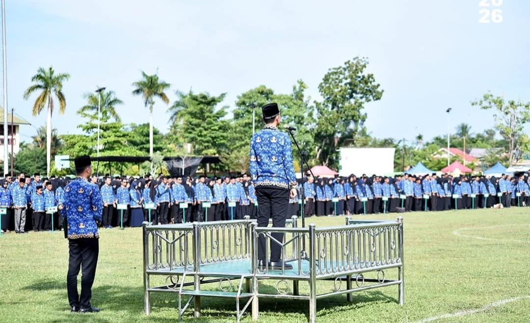 Peringatan Hari Pendidikan Nasional (Hardiknas) ke-78 tahun 2026 di Lapangan Garuda, Muara Bulian