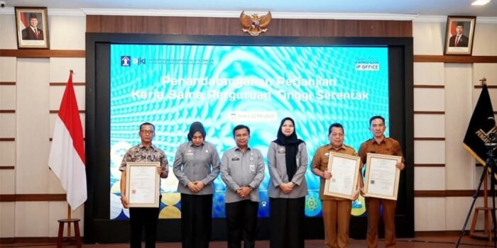 Pemkab Batang Hari Terima Sertifikat KIK Lagu Daerah dari Kemenkumham Jambi