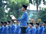 Bupati Batang Hari, Mhd. Fadhil Arief, bertindak sebagai Inspektur Upacara dalam peringatan Hari Kebangkitan Nasional (HARKITNAS) ke-118 tahun 2026.