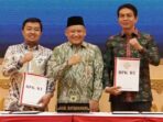 Bupati Batang Hari, Mhd. Fadhil Arief, menghadiri acara Penyampaian Laporan Hasil Pemeriksaan (LHP) atas Laporan Keuangan Pemerintah Daerah (LKPD) Tahun Anggaran 2025.