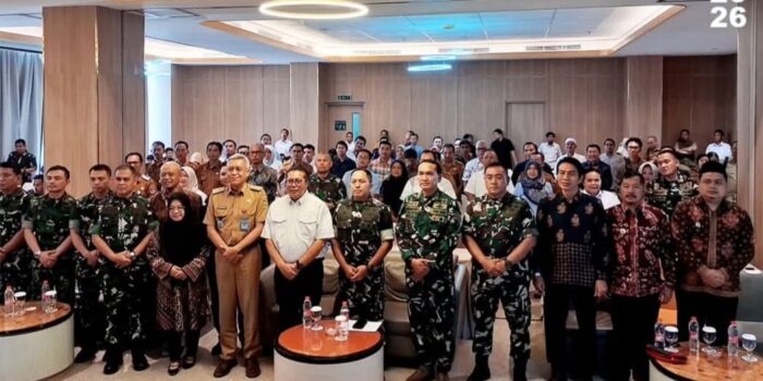 Rapat Koordinasi (Rakor) Penyusunan Rencana Kerja dan Komitmen Dukungan Pemerintah Daerah di Hotel Santika Radial Palembang