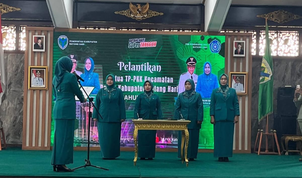 Ketua TP-PKK Kabupaten Batang Hari, Zulva Fadhil,