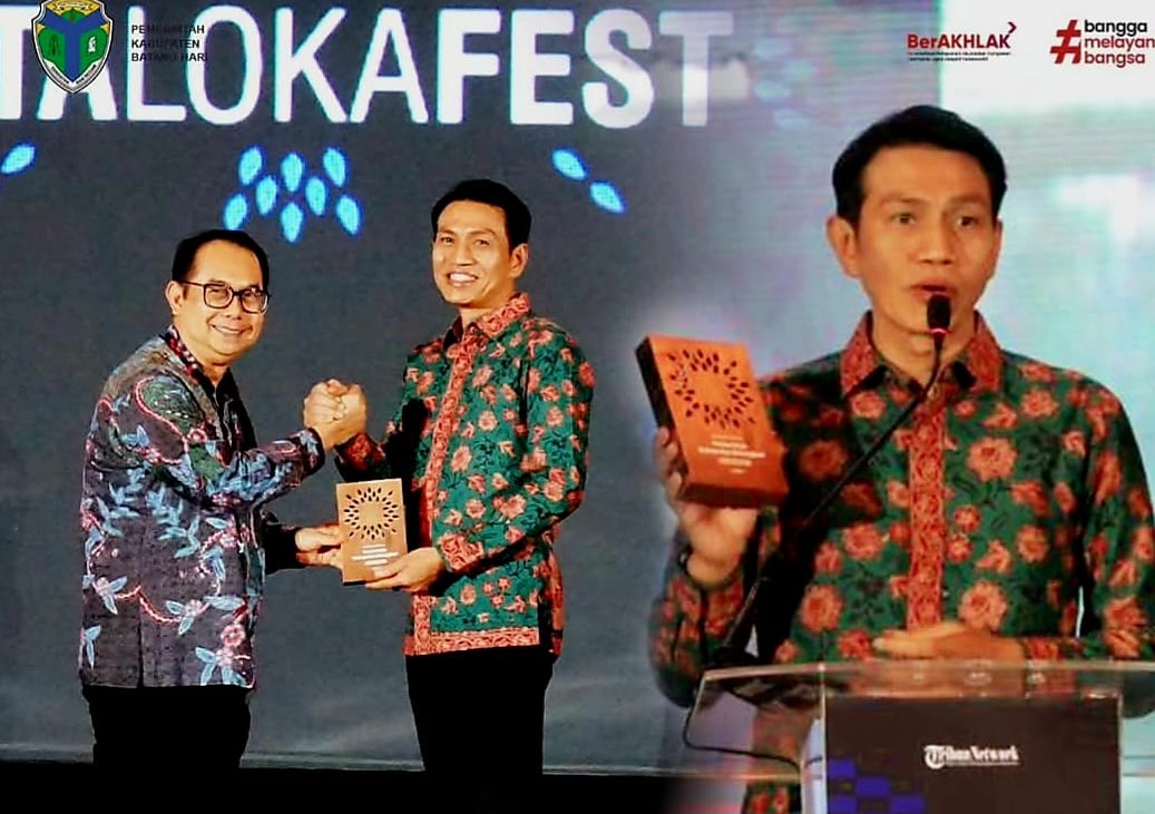 Pemkab Batang Hari sukses meraih penghargaan sebagai Daerah Penjaga Kesehatan Inklusif Terbaik