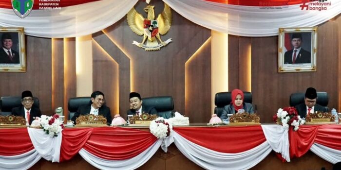 Rapat Paripurna DPRD dalam rangka mendengarkan Pidato Kenegaraan Presiden RI