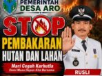 WhatsApp Image 2026-08-25 at 16.04.50 Pemerintah Desa Aro Imbau Warga Stop Bakar Hutan
