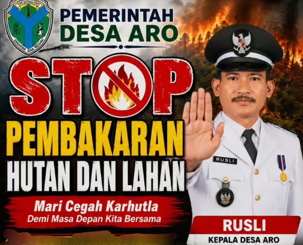 WhatsApp Image 2026-08-25 at 16.04.50 Pemerintah Desa Aro Imbau Warga Stop Bakar Hutan