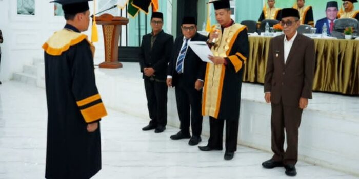 Wabup Bakhtiar Hadiri Pengukuhan Guru Besar UNISBA