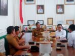 Bupati Batang Hari, Mhd. Fadhil Arief, menerima kunjungan kerja Badan Pengawasan Keuangan dan Pembangunan (BPKP).