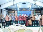 acara kenal pamit Kapolres Batang Hari yang digelar di Ruang Kaca Rumah Dinas Bupati