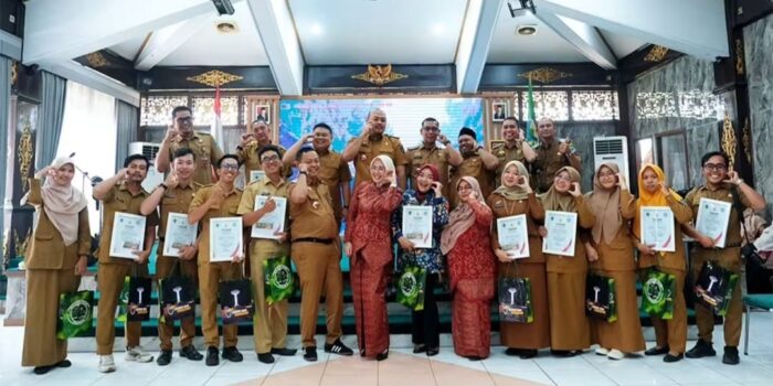 Rapat Koordinasi (Rakor) bersama TP-PKK Kecamatan se-Kabupaten Batang Hari.