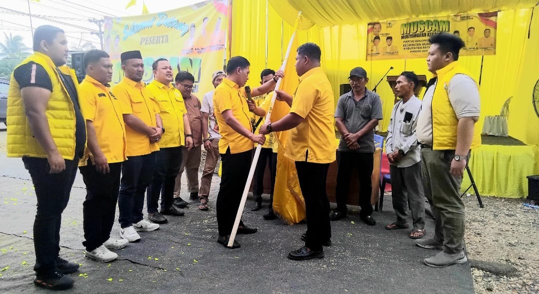 Dewan Pimpinan Daerah (DPD) Partai Golkar Kabupaten Batang Hari sukses menggelar Musyawarah Kecamatan (Muscam) ke-11 untuk Kecamatan Muara Bulian