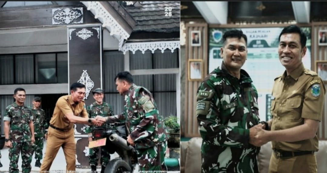 Bupati Batang Hari Mhd. Fadhil Arief sambut kunjungan kerja Panglima Komando Gabungan Wilayah Pertahanan (Pangkogabwilhan) I, Letjen TNI Kunto Arief Wibowo.