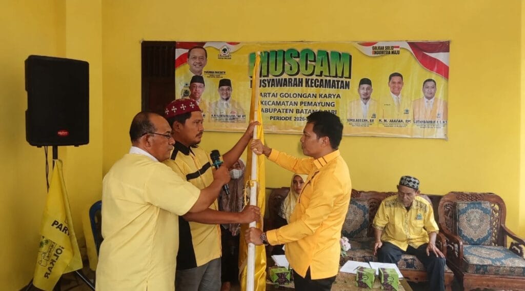 Dewan Pimpinan Daerah (DPD) Partai Golkar Kabupaten Batang Hari sukses menggelar Musyawarah Kecamatan (Muscam) ke-12 untuk Kecamatan Pemayung