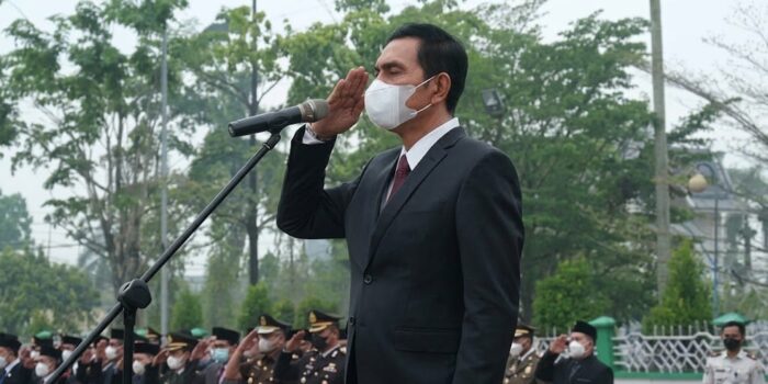 Upacara Peringatan Hari Kesaktian Pancasila Tahun 2026 tingkat Kabupaten Batang Hari.