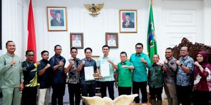 Bupati Batang Hari, Mhd. Fadhil Arief, melaksanakan audiensi bersama Balai Wilayah Sungai (BWS) Sumatra IV Jambi